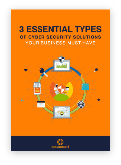 TY-outsourceIT-3-Essential-types-of-Cyber-Security-Solutions-Cover